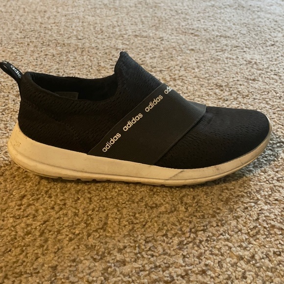adidas | Shoes | Black No Lace Adidas Size 7 Light Weight Shoe | Poshmark